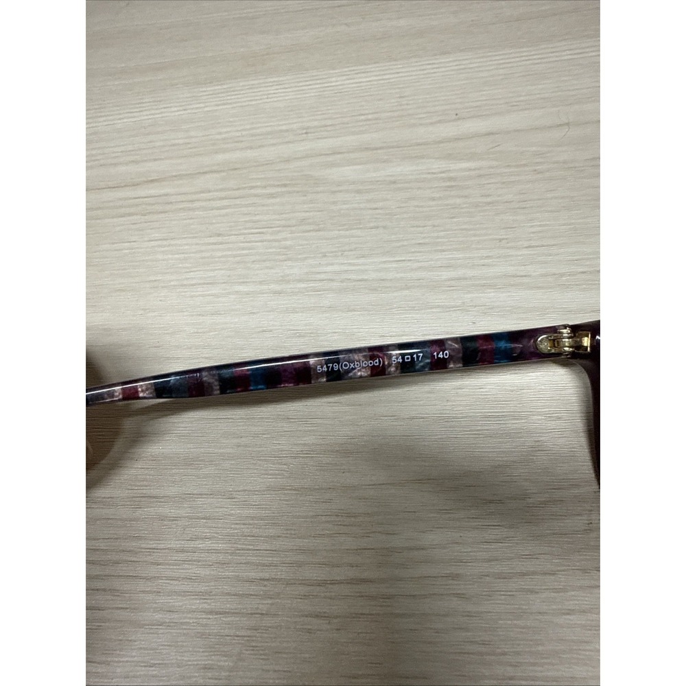 COACH HC6174 5479 54/17 Oxblood 140 Women's Eyeglass Frames Only Full Rim Maroon - Picture 6 of 9